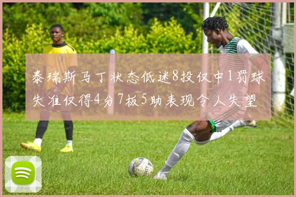泰瑞斯马丁状态低迷8投仅中1罚球失准仅得4分7板5助表现令人失望